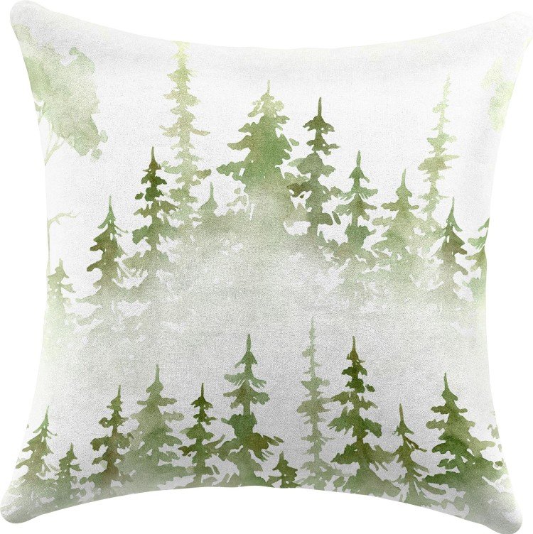 Подушка квадратная Cortin «Туманный лес»