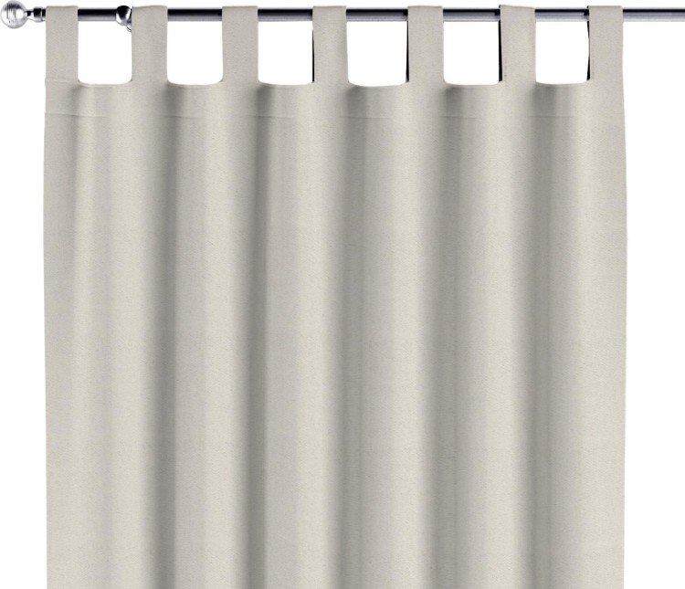 Комплект штор на петлях ткань блэкаут с блеском светло-серый